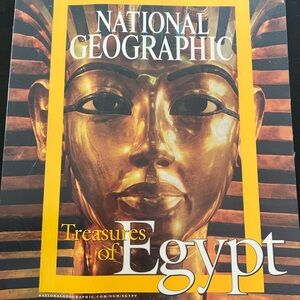 National Geographic Treasures of Egypt Book